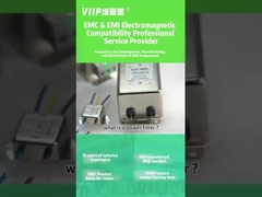 250VAC einphasiges EMI Filters, Sicherheits-Prüfvorrichtung 10A Filter EMS EMC