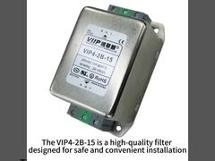 VIIP OEM ODM Wechselstromleitung EMI-Filter 1760VDC 30-100dB