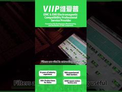 Niedrigpass-Stromleitung Wechselstrom-EMI-Filter 110V 250V mit Drahtleitungen