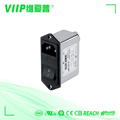 kaufen Männlicher Sockel C14 Inline-Iec EMI Filter 120V 250V mit Sicherungs-Schalter online manufacture