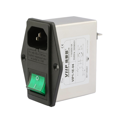 kaufen IEC Socket Filter Interferenzreduzierungsfilter -25C- 85C Betrieb für optimale Geräuschkontrolle und -unterdrückung online manufacture