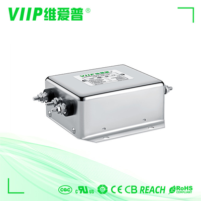 250VAC einphasiges EMI Filters, Sicherheits-Prüfvorrichtung 10A Filter EMS EMC