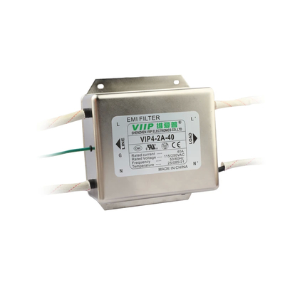 10A Gleichstrom-EMI-Filter mit Metallgehäuse-Übertragungsfunktion